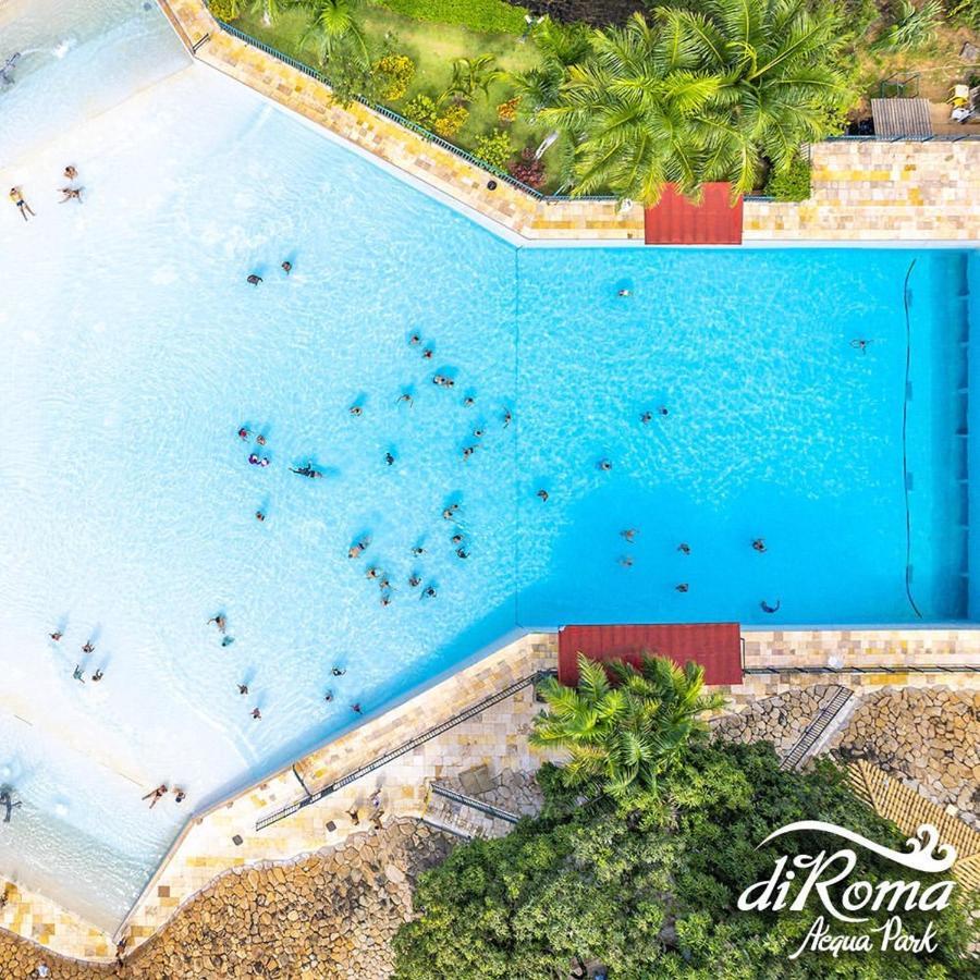 Caldas Novas - Diroma Fiori - Incluso 1 Acesso Ao Acqua Park Vulca - Oficial Dış mekan fotoğraf